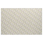 花の生地を持つリス ファブリック (ヤード)