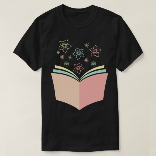 花の生育本49 1 Tシャツ (デザイン正面)