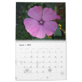 花の画像 カレンダー (3月 2027)