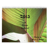 花の画像 カレンダー (カバー)