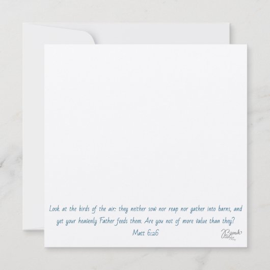 花の畑はよくカードを取る (裏面)