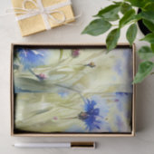 花の畑 – とうもろこし花(A)水彩 薄葉紙 (ギフト)