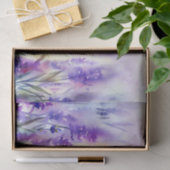 花の畑 – ラベンダー(A)水彩 薄葉紙 (ギフト)