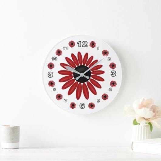 花の皇后コレクション ラージ壁時計 (ホーム)