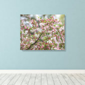 花の盛り キャンバスプリント (インサイチュ (ウッドフロア))