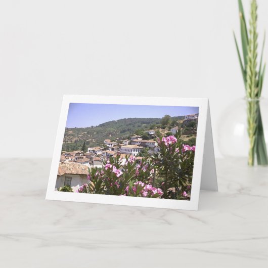 花の眺め カード (正面)