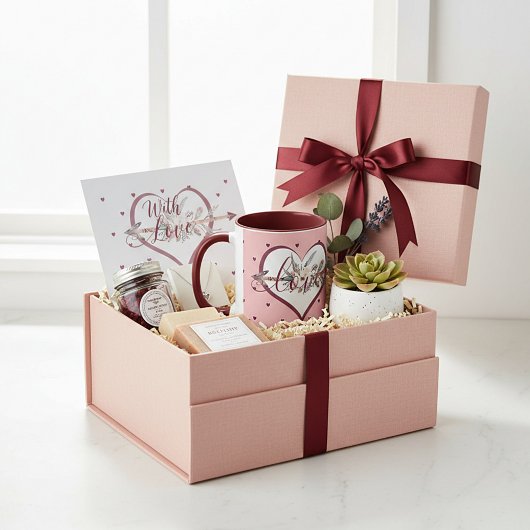 花の矢のバレンタイン マグカップ