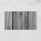 花の石及び素朴な木製の個人的なテレホンカード コーリングカード (裏面)