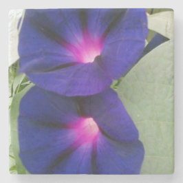 花の石造りのコースター ストーンコースター