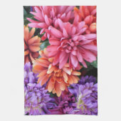 花の破烈 キッチンタオル (縦)