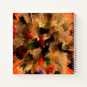 花の破裂…... ノートブック (裏面)