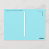 花の破裂 ポストカード (裏面)