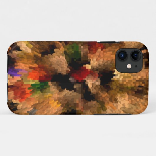 花の破裂…... Case-Mate iPhoneケース (裏面(横))
