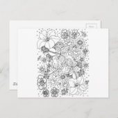 花の礫岩 ポストカード (正面/裏面)