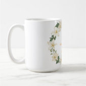 花の祖母リース 母の日ギフト コーヒーマグカップ (左)