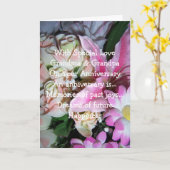 花の祖父母 結婚記念日 カード (黄色い花)