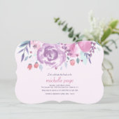 花の祝賀会の招待状 招待状 (スタンド正面)