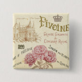 花の種の包み 缶バッジ (正面)