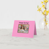 花の種ハッピー春! カード (黄色い花)