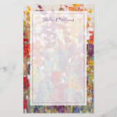 花の種類 便箋 (正面)