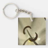 花の種 キーホルダー (正面)