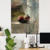 花の窓の覆い（1861年）、ジョン・ラ・ファージ ポスター (ホームオフィス)