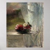 花の窓の覆い（1861年）、ジョン・ラ・ファージ ポスター (正面)