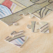 花の窓辺カールLarssonスウェーデン語 ジグソーパズル (側面)