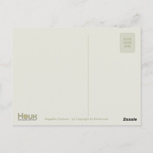 花の端 – はがき (裏面)