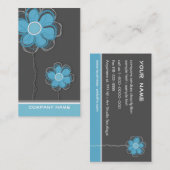 花の粋な名刺 名刺 (正面/裏面)