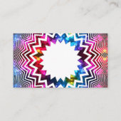 花の紋章の名刺 名刺 (裏面)