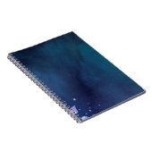 花の紙ヴィンテージ ノートブック (右側)