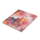 花の紙皿 タイル (側面)