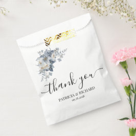 花の素朴な水彩画イラスト フェイバーバッグ