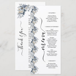 花の素朴な水彩画イラスト メニュー