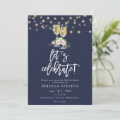 花の素朴な海軍は誕生日を祝おう 招待状 (スタンド正面)