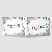 花の結婚式 ゲストブック (全面)