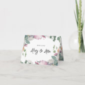 花の結婚式 サンキューカード (裏面)