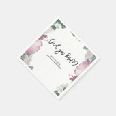 花の結婚式 スタンダードカクテルナプキン (角)