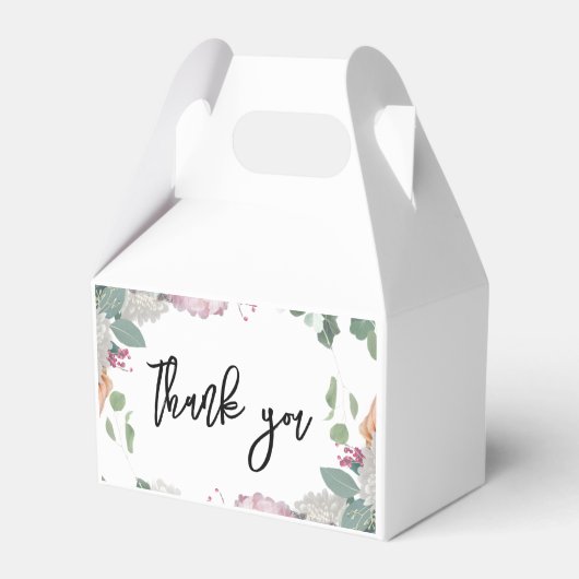 花の結婚式 フェイバーボックス (正面サイド)