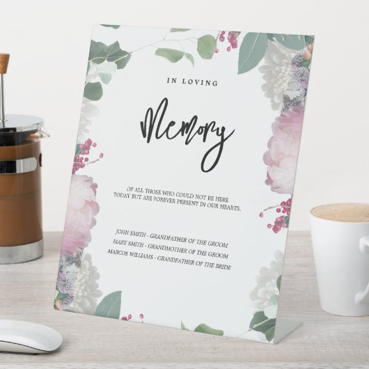 花の結婚式 台座サイン (インサイチュ)