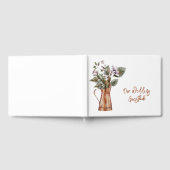 花の結婚花瓶 ゲストブック (全面)