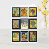 花の絵ヴァン・ゴッホファインアート、 カード (黄色い花)