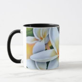 花の絵画のマグ10 マグカップ (左)