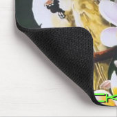 花の絵画マウスパッド34 マウスパッド (コーナー)