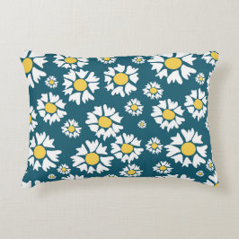 花の継ぎ目のない模様 アクセントクッション