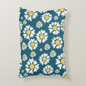 花の継ぎ目のない模様 アクセントクッション (正面(垂直))