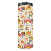 花の美しいと花の熱タンブラー タンブラー (裏面)