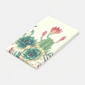 花の美しいサボテン ポストイット (アングル)