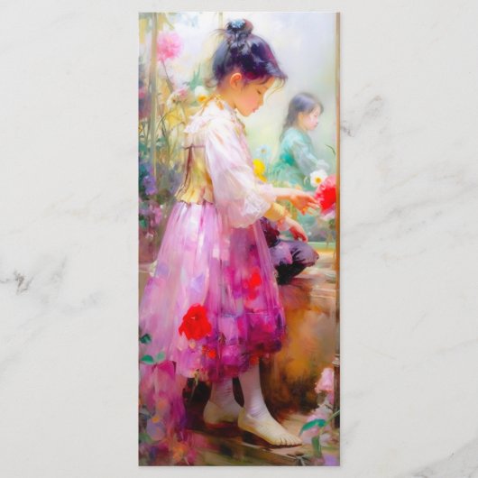 花の美しいブックマーク メニュー (正面)